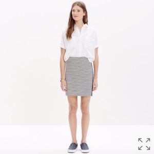 Madewell Eventide Zip Skirt